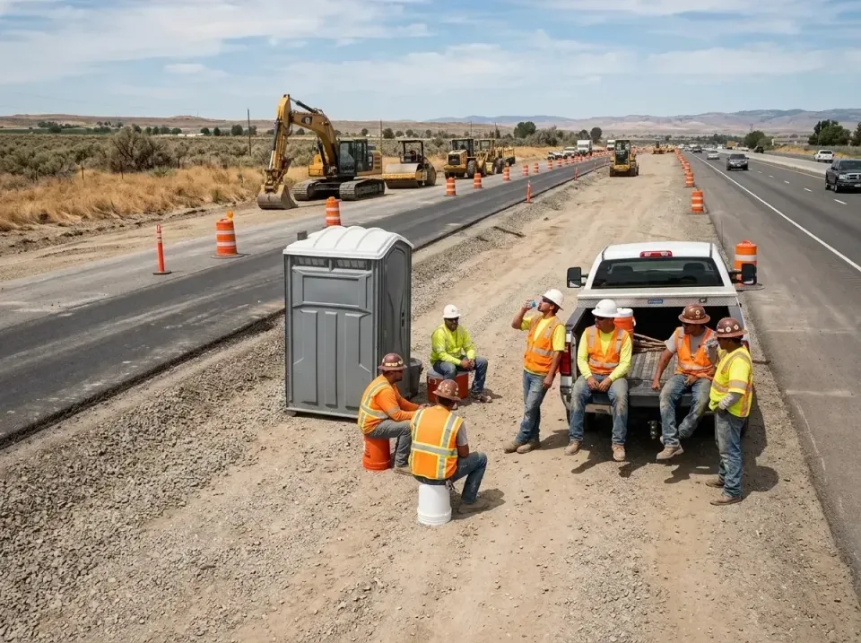 highway-road-construction-crew-007 — frequently asked questions, Porta Potty and Restroom Rentals in Cape Neddick, ME